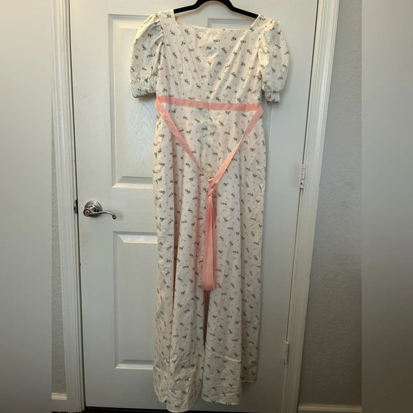 cynthia cazort collins floral dress sz L - Picture 2 of 4